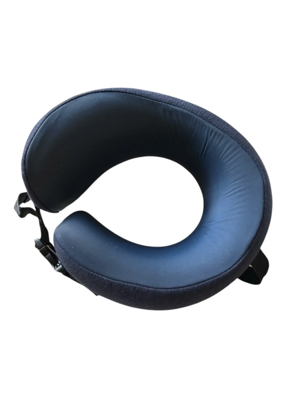 Cushion Lab Travel Pillow Award-Patented Ergonomic Design Navy Medium, NWT